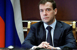 Президент РФ Дмитрий Медведев