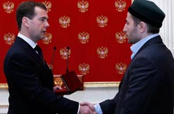 Медведев почтил память шахидов Кавказа